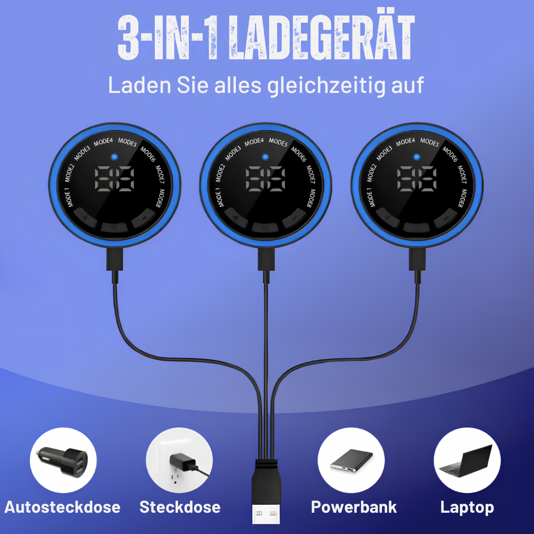 Professioneller EMS Muskelstimulator