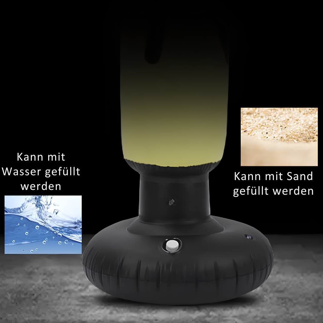 Aufblasbarer Standboxsack für Kinder mit Mustern