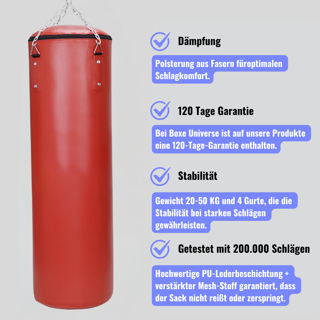 Widerstandsfähiger PU-Leder Boxsack