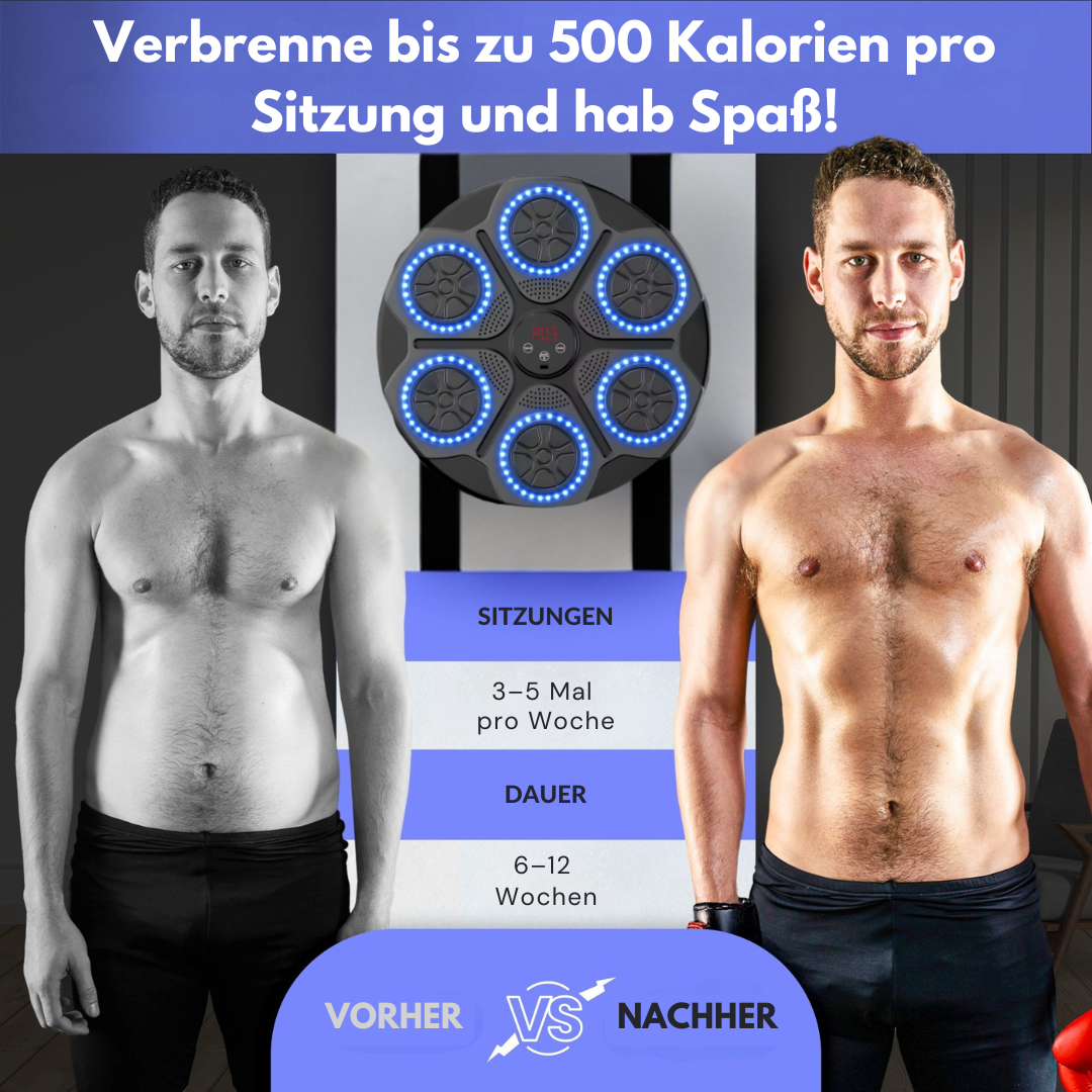 Music Boxing Machine Bluetooth Professionell + Handschuhe Geschenkt