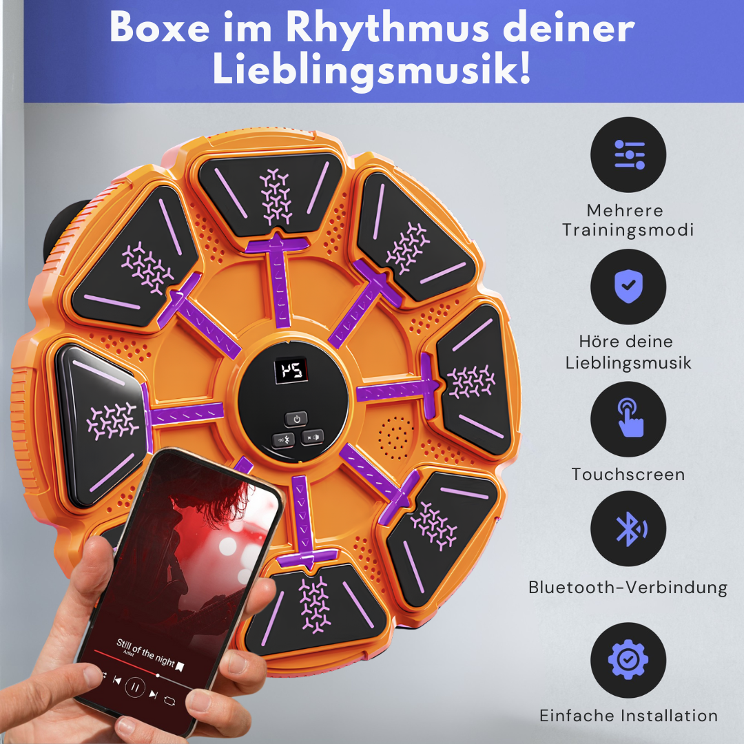 Musik Boxmaschine + Handschuhe Gratis