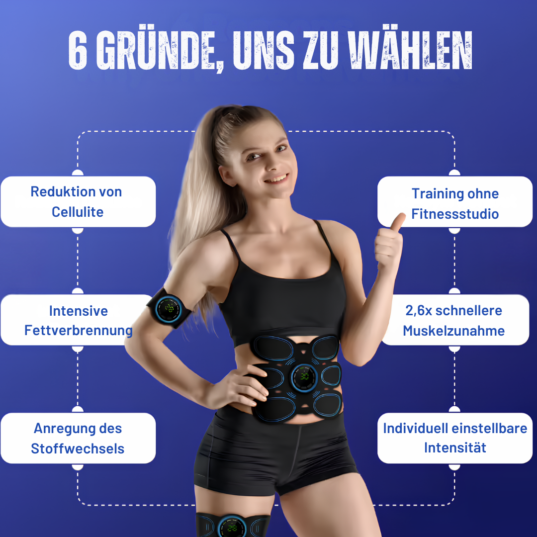 Professioneller EMS Muskelstimulator