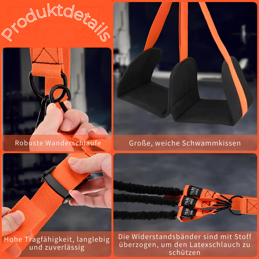 Klimmzug-Widerstandsband Set