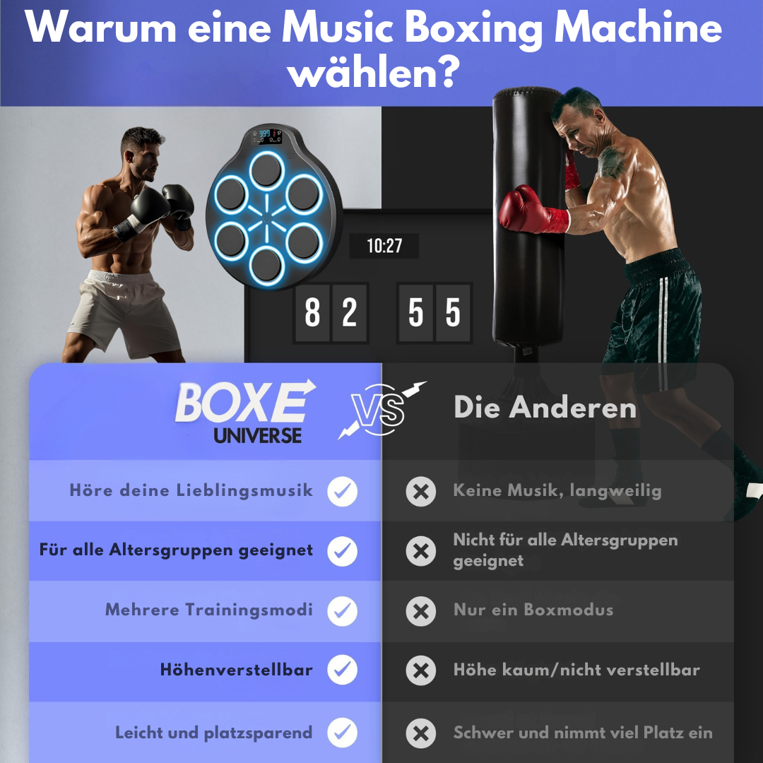 Smart Music Boxing Machine für Erwachsene