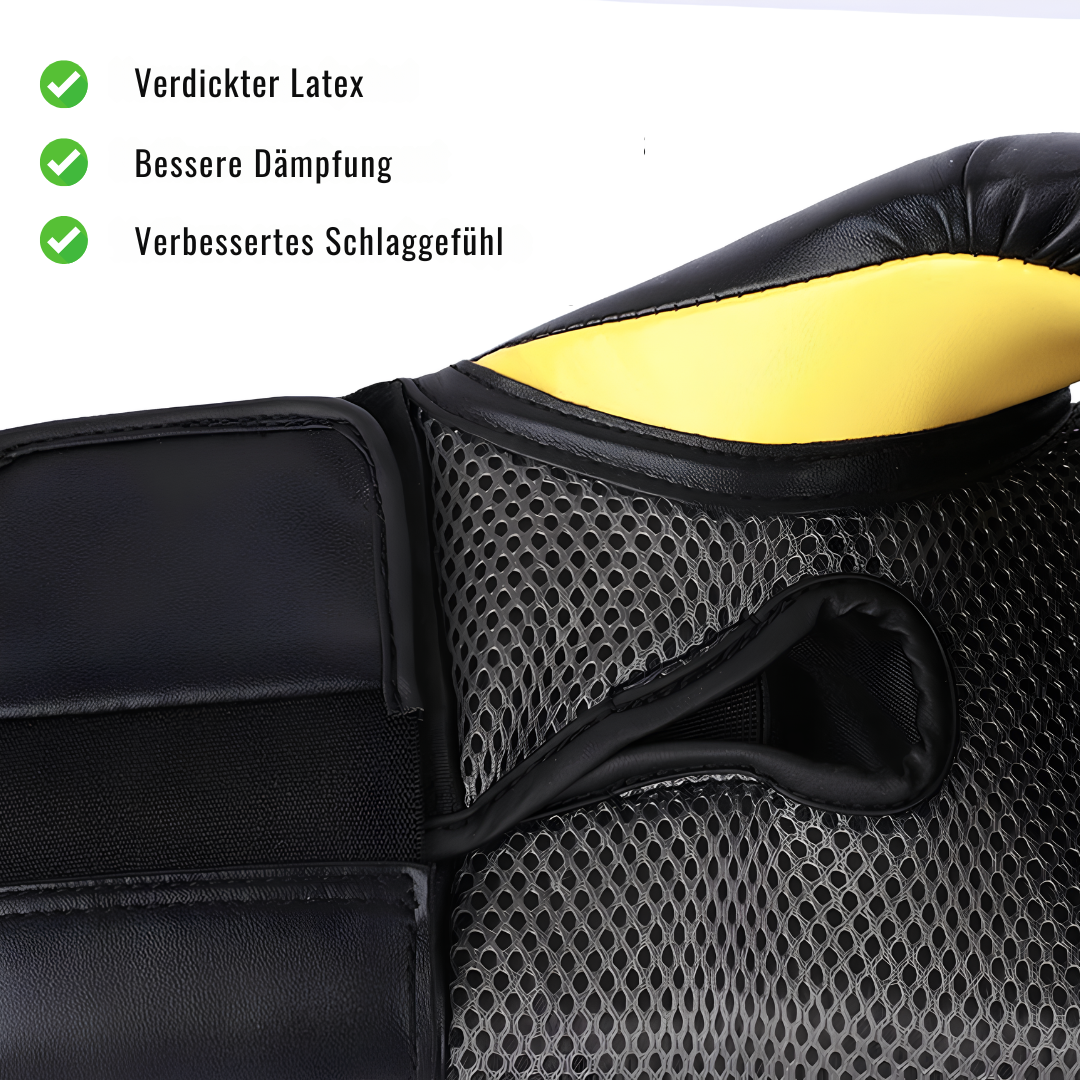 Verbesserte Polsterung mit verdicktem Latex für einen stärkeren Schlaggefühl.