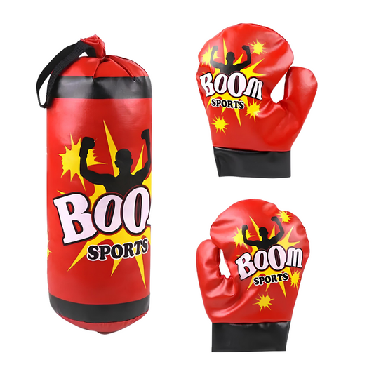 Hängender Boxsack für Kinder + Handschuhe Geschenkt